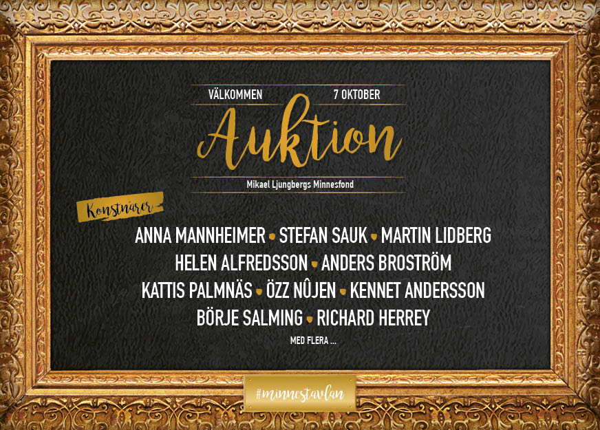 Mikael Ljungbergs Minnesfond Auktion